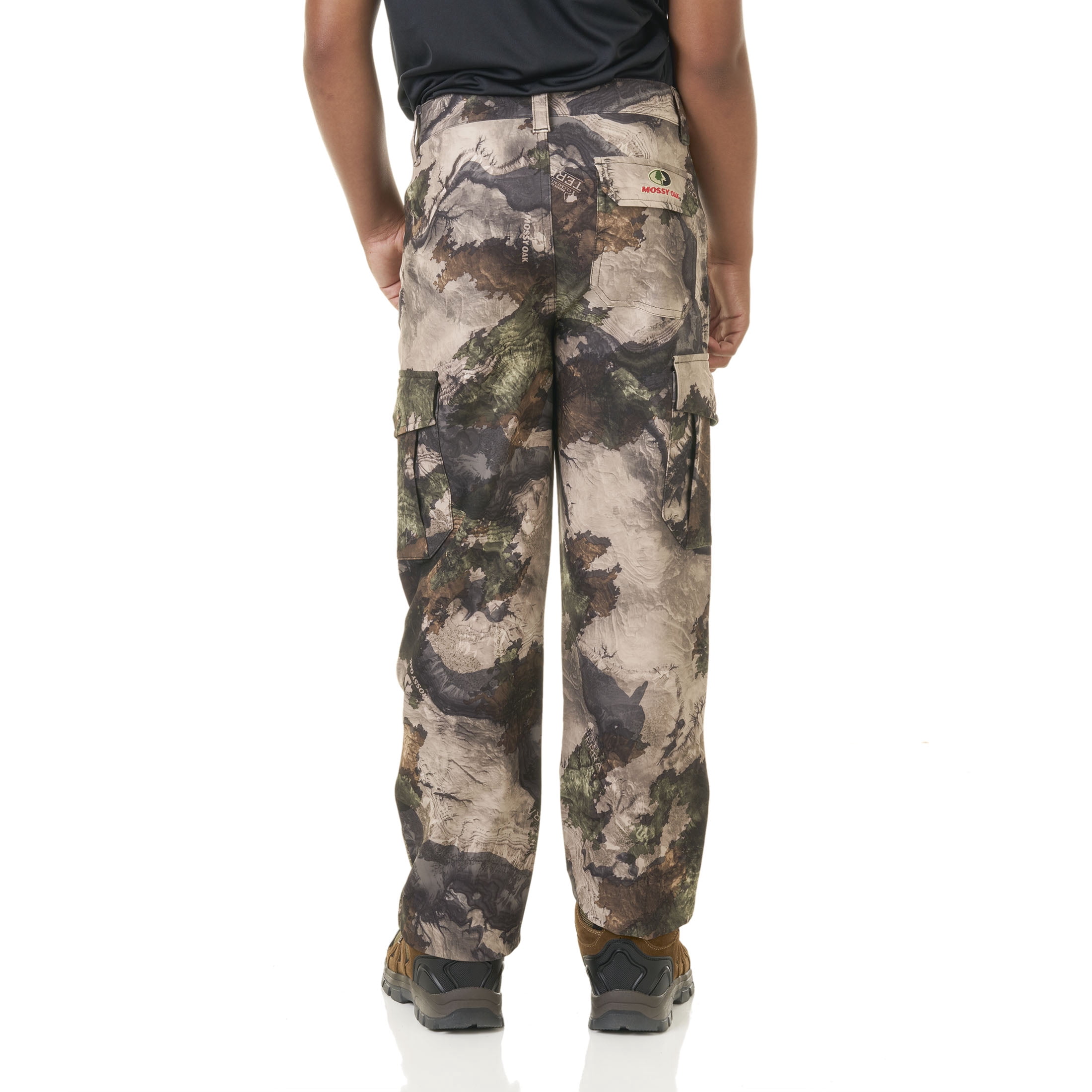 Mossy Oak Terra Gila Youth Stretch Cargo Hunting Pant - Walmart.com