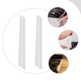 thumbnail image 3 of SKISUNO 2Pcs Silicone Oven Side Guard Transparent Flexible Filler Kitchen Use, 3 of 8