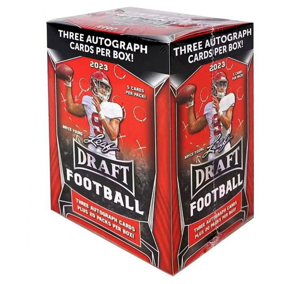 2023 Leaf Draft Football Blaster Box