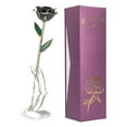 thumbnail image 1 of Rose Flower24K Golded Rose Flower Artificial Rose Flower K Gold Plated Rose Unrivaled Performance, 1 of 5