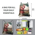 thumbnail image 2 of Vsdgher Colorful Axolotl Underwater Drawstring Backpack Water Resistant String Bag Sports Sackpack Gym Sack for Men Women, 2 of 6