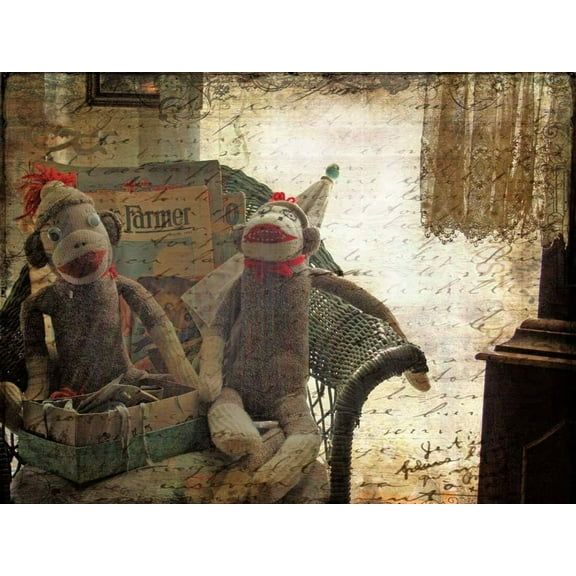 Monkey Rest - CANVAS OR FINE PRINT WALL ART