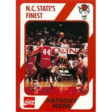 Anthony Spud Webb Basketball Card (N.C. North Carolina State) 1989 Collegiate Collection