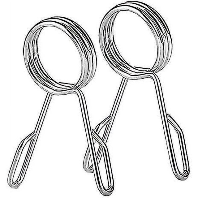 2 pinzas para barra de 2 pulgadas, pinzas para barra olímpica, collar de bloqueo Clips para mancuernas, clips para collar, clips para levantamiento de pesas, accesorios