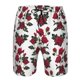 thumbnail image 3 of Balery Rose Flowers Traje de Baño Estilo Hawaiano para Hombre, Shorts de Secado Rápido con Bolsillos-3X-Large, 3 of 6