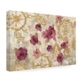 thumbnail image 4 of Trademark Fine Art 'Elegant Fresco Gold Floral' Canvas Art by Silvia Vassileva, 4 of 4
