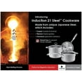 thumbnail image 2 of Chantal SLIN35-2035 Induction 21 Steel Sauce Pan with Glass Tempered Lid (3.5 Quart), 2 of 2