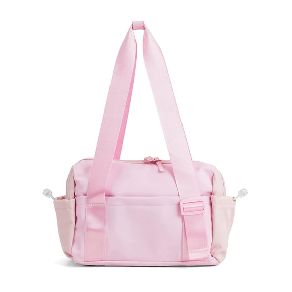 Gustave Small Gym Bag for Women Waterproof Mini Travel Duffel Bag Lightweight Sports Bags Tote Handbag with Wet Compartment, Pink