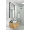 thumbnail image 6 of Trinity 48 in. x 22 in. Square Radius Mirror, 6 of 9