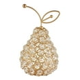 thumbnail image 5 of deevoka Home Decoration Studded Crystal Party Wedding Favour Christmas Holiday Gift Pear Golden Pear A, 5 of 8