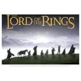 thumbnail image 2 of Men's The Lord of the Rings Fellowship of the Ring Movie Poster  Graphic Tee White 2X Large, 2 of 5