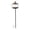 Bronze, variant on Linnome Wrought Iron Ground Stake Bird Feeder Outdoor Garden Small Wild Bird Food Station for Yard Lawn Wildlife Feeding