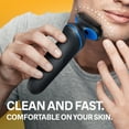 thumbnail image 3 of Braun Electric Shaver for Men, Series 5 5118s, Wet & Dry Shave, Turbo Shaving Mode, Foil Shaver, Engineered in Germany, Li-Ion battery up to 50 min, with Precision Trimmer, Blue, 3 of 17