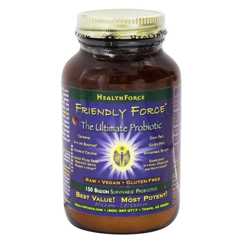 HealthForce Nutritionals Friendly Force The Ultimate Probiotic Powder