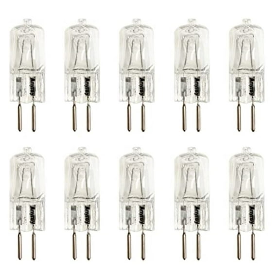 (10)-Pack 50 Watt GX5.3 120V 50W 110 Volt 50Watt G5.3 Bi Pin T4 Light Bulb