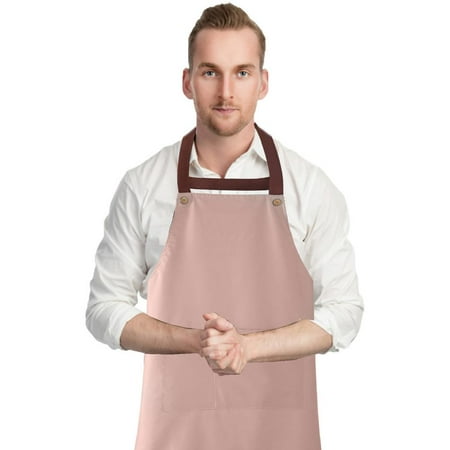 

TAONMEISU Aprons for Women with Pockets Dust-proof Salon Aprons For Hair Stylist Grill Aprons for Men and Women with Adjustable Strap for Barbecuing Cooking Baking benchmark