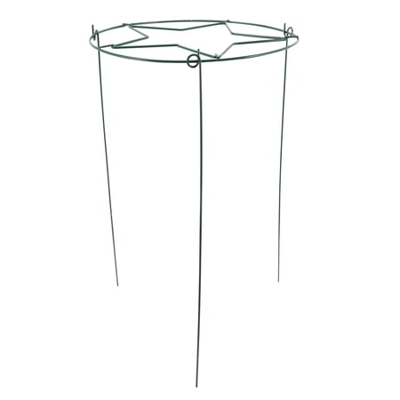 Pretyzoom Green Metal Garden Trellis for Climbing Plants Vine Plant Support Stand