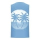 thumbnail image 3 of Camiseta sin mangas de cuello redondo para hombre, informal, a la moda, sin mangas, con estampado, blusa deportiva de cuello redondo para hombre, 3 of 4