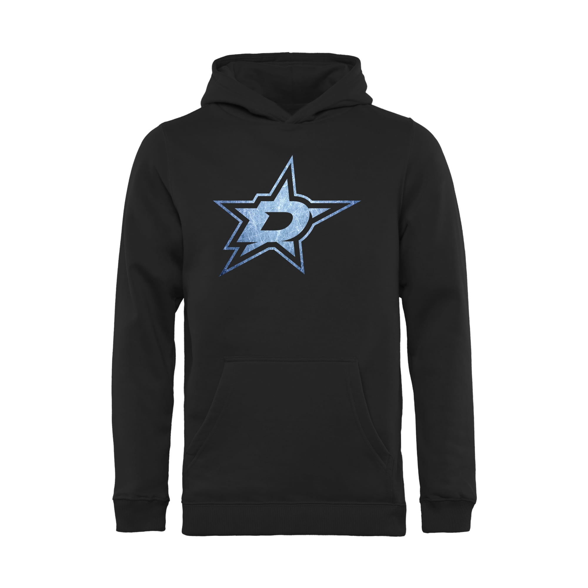 Dallas Stars Youth Pond Hockey Pullover Hoodie Black by Football Fanatics/Ruppshirts