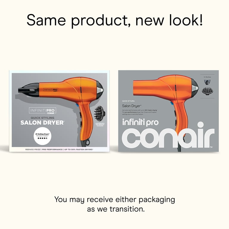 InfinitiPro by Conair Quick Styling Salon Ionic & Ceramic Hair InfinitiPro by Conair Quick Styling Salon Ionic & Ceramic Hair