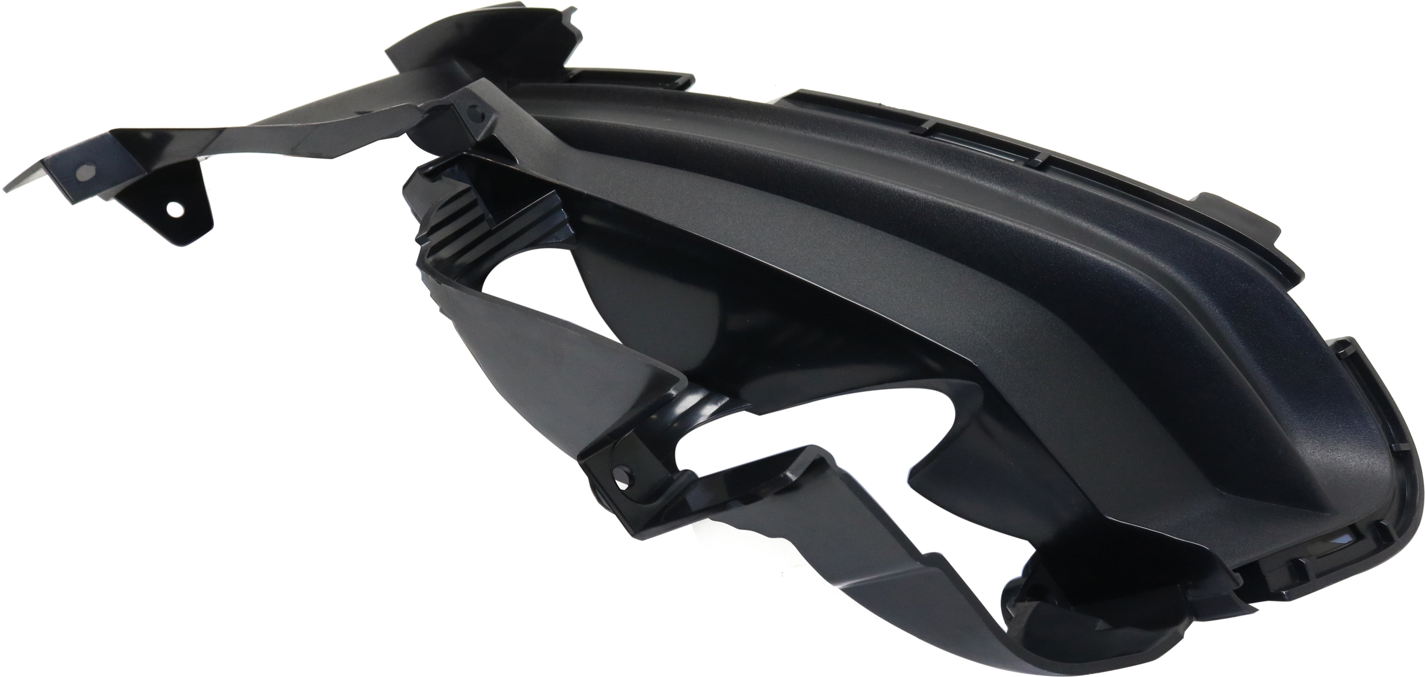 Fog Light Cover Compatible with 2015-2017 Ford Mustang Left Driver Black
