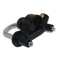 thumbnail image 3 of 1 Set Universal Coupler Lock Trailer Locks Ball Hitch Trailer Hitch Lock Adjustable Security Heavy-Duty Steel Fits Lightweight ,Weatherproof Double Locking Hitch Pin, 3 of 5