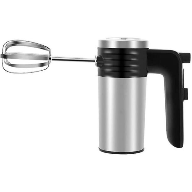 ´Mezclador eléctrico à Batidor De Huevo De Mano Batidora De Crema De Leche Portátil Batidora De Mano De Cocina Huevos De Acero Inoxidable Para Hornear Pastel Huevo Crema Comida Bea. Afortunado Sencillez