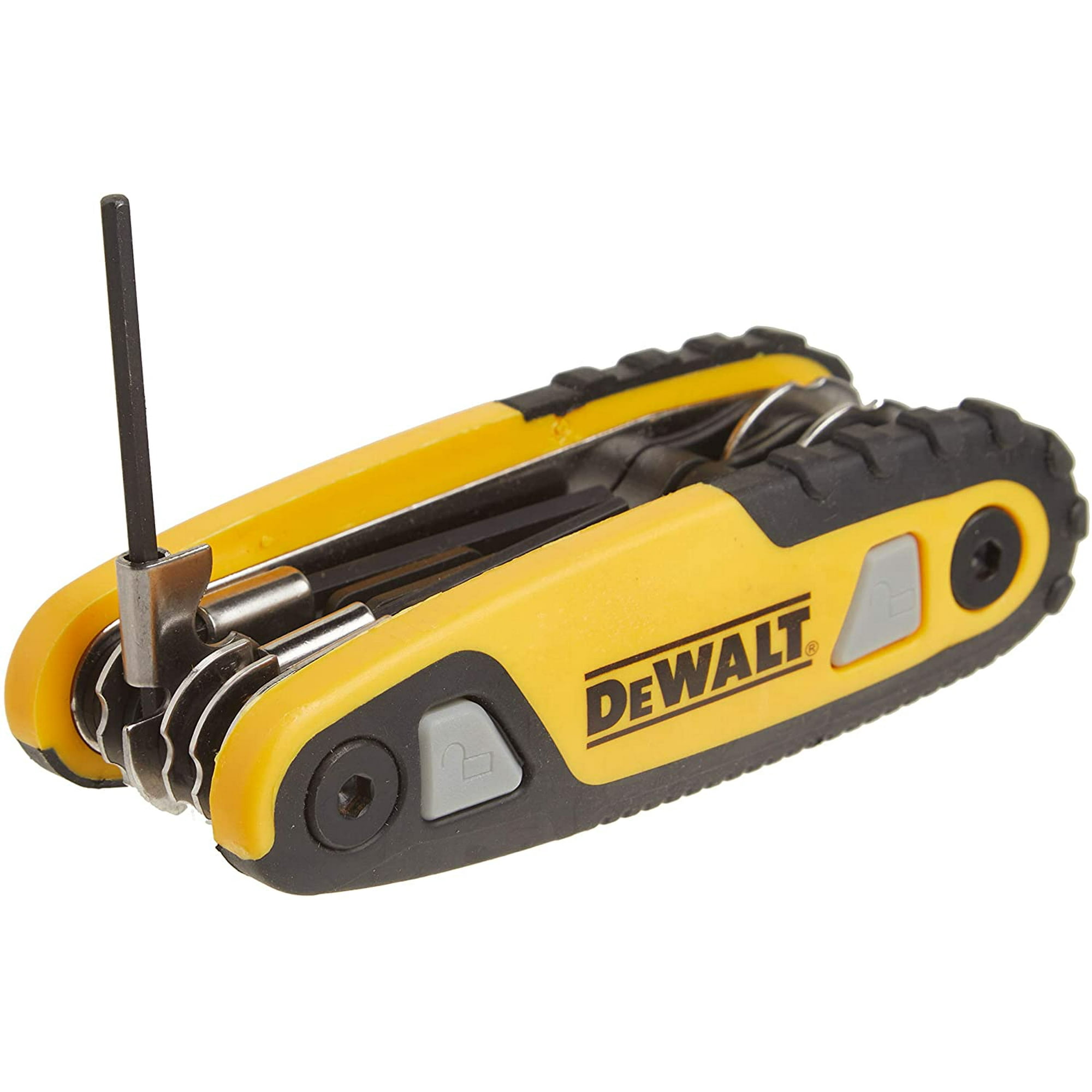 Dewalt DWHT70263M Folding Locking Hex Key Set MM Black Yellow Walmart
