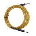 thumbnail image 1 of Guitar Cable 6.35mm Straight Head Electric Instrument Cable PVC Plastic Flexible Noise Reduction Electric Bass Cord, 1 of 7