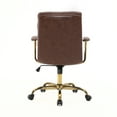 thumbnail image 4 of HomeStock Renaissance Refinement Modern Padded Leather Adjustable Executive Office Chair with Tilt & 360 Degree Swivel, 4 of 5