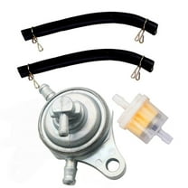 yaaqii 3-way Fuel Pump Petcock Oil Tank Switch Hose Tube Filter Kit for GY6 50 150cc