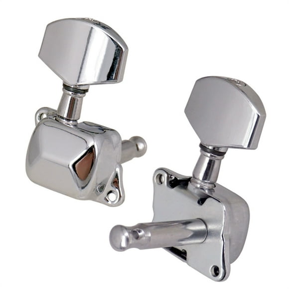 Matsuzay Paquete de 6 clavijas de afinación para guitarra de de 6 cuerdas, afinadores de guitarras, perillas de repuesto, accesorios 3 izquierda 3 Type2 NO2 Matsuzay HA060575-01