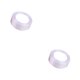 thumbnail image 1 of Billuyoard Cinta de papel de regalo Suministro de fabricación de ropa de boda Accesorios para manualidades de bricolaje Cintas de poliéster de Blanco 01 2piezas, 1 of 6