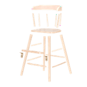 Sargent's Sons Youth Chair *Premium Hardwood* Natural Unfinished DIY Build "You Finish" Paint or Stain