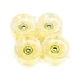 thumbnail image 2 of MAGIDEAL 4 Pieces Skateboard Wheels Longboard Wheels Transparent PU Luminous Smooth Parts Yellow, 2 of 8