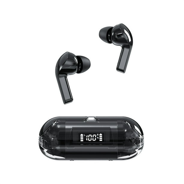 jovati Best Headphones Wireless Bluetooth Bluetooth 5.3 Earphone In-Ear  Wireless Sports Mini Digital Display Headphone Charging Bin