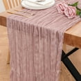 thumbnail image 1 of Soporte de tela arrugada de hilo, mantel retorcido, decoración de boda, soporte arrugado, estilo moderno, simple y de moda, 1 of 6