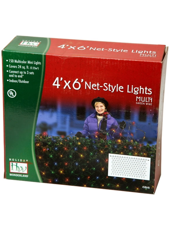 Christmas Net Lights in Outdoor Christmas Lights