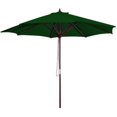 thumbnail image 1 of Parapluie de Marché en Bois Vert de 9 Pi - Vert, 1 of 1