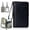 Black, variant on RFID Passport Wallet with ID Card Organizer and Phone Pocket for Credit Cards Tickets