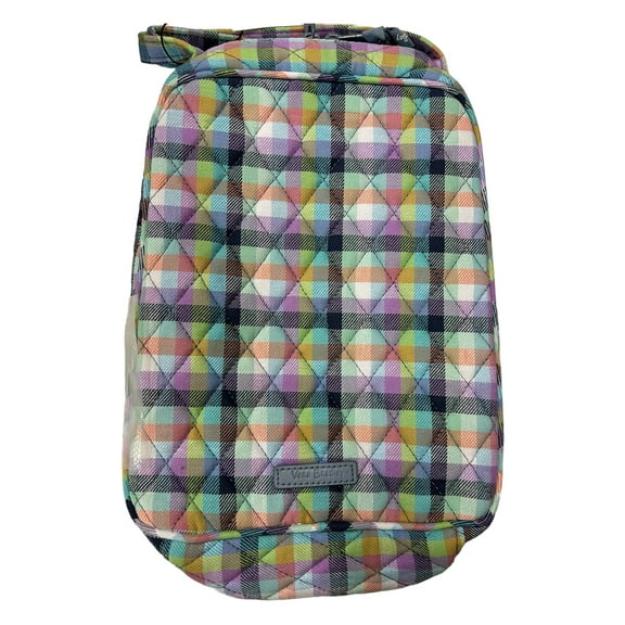 Vera Bradley Lunch Bunch Bag Gingham Plaid Cotton Lightweight
