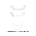 thumbnail image 5 of Dentaduras Postizas Cubierta para Dientes 2 Aparatos Ortopédicos Superiores E Inferiores (embalaje en Opp), 5 of 5