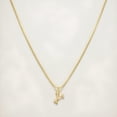 thumbnail image 4 of Deeceymbur Women Gold Initial Necklace Letter Dainty Pendant Personalized Alphabet Name Chain, 4 of 9