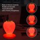 thumbnail image 2 of Luz de noche de fresa (roja), linda luz de fresa de silicona, luz de noche infantil, luz de noche LED para guardería, lámpara de noche con carga USB para niños, control táctil de 3 modos, 2 of 5