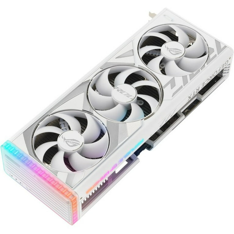 ASUS ROG Nvidia GeForce RTX 4080 White Gaming Graphics Card 4.0, 16GB HDMI 2.1a, DisplayPort 1.4a, GPU) - Walmart.com