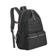 thumbnail image 5 of Mornei Tennis Bag Smooth Zipper Large Pickleball Backpack with Shoulder Strap Sport Bag Black, 5 of 9