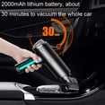 thumbnail image 6 of 2026 Clearance! YZEGDCH Carpet Cleaner Machine 650W 55KPA 50Mins Cordless Stick Vacuum Cleaner with Self-Standing Feature for Hard Floors, Carpets Sofas, 6 of 8