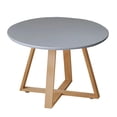 thumbnail image 5 of Waterproof Non-slip Round Fitted Tablecloth Table Cover Cloth 120cm Gray, 5 of 8