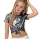 thumbnail image 5 of Niños Disfraces Niños Primavera Verano Color Sólido Carnaval Festa Festival Desempeño Cuello Redondo Camiseta Top para Niño Pequeño, 5 of 6