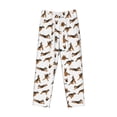 thumbnail image 4 of Xecao German Shepherd Dog Men's Straight Lounge Pajama Pants: The Ultimate in Comfortable Sleepwear, 4 of 9